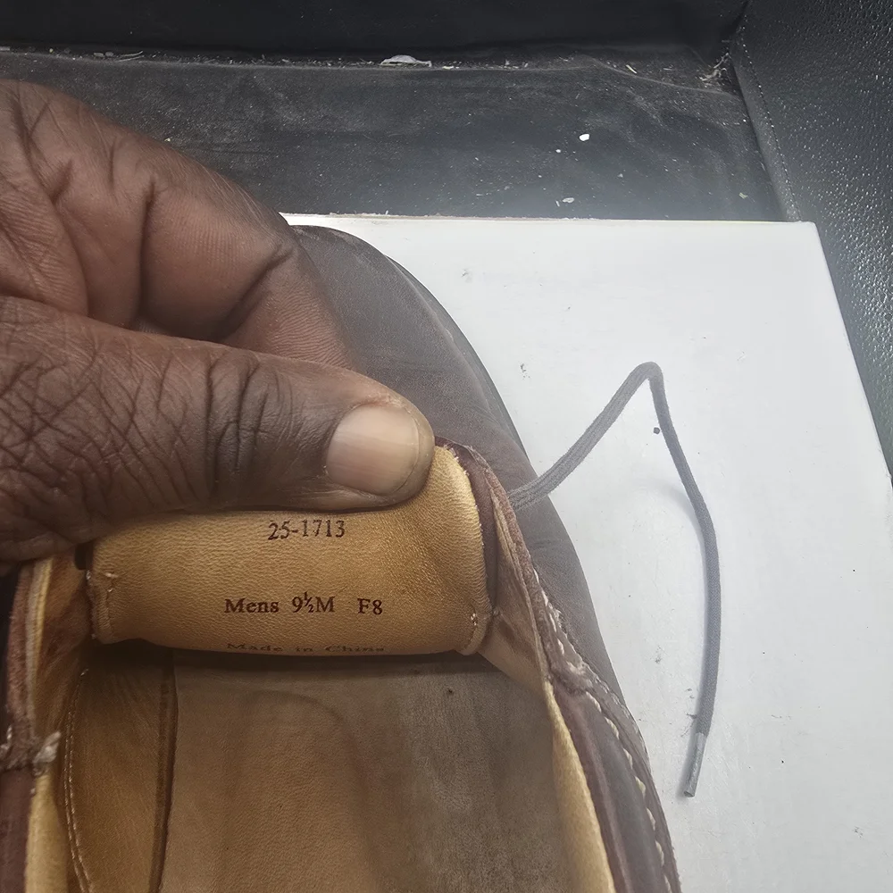 Elegant Brown‎ Leather Derbys